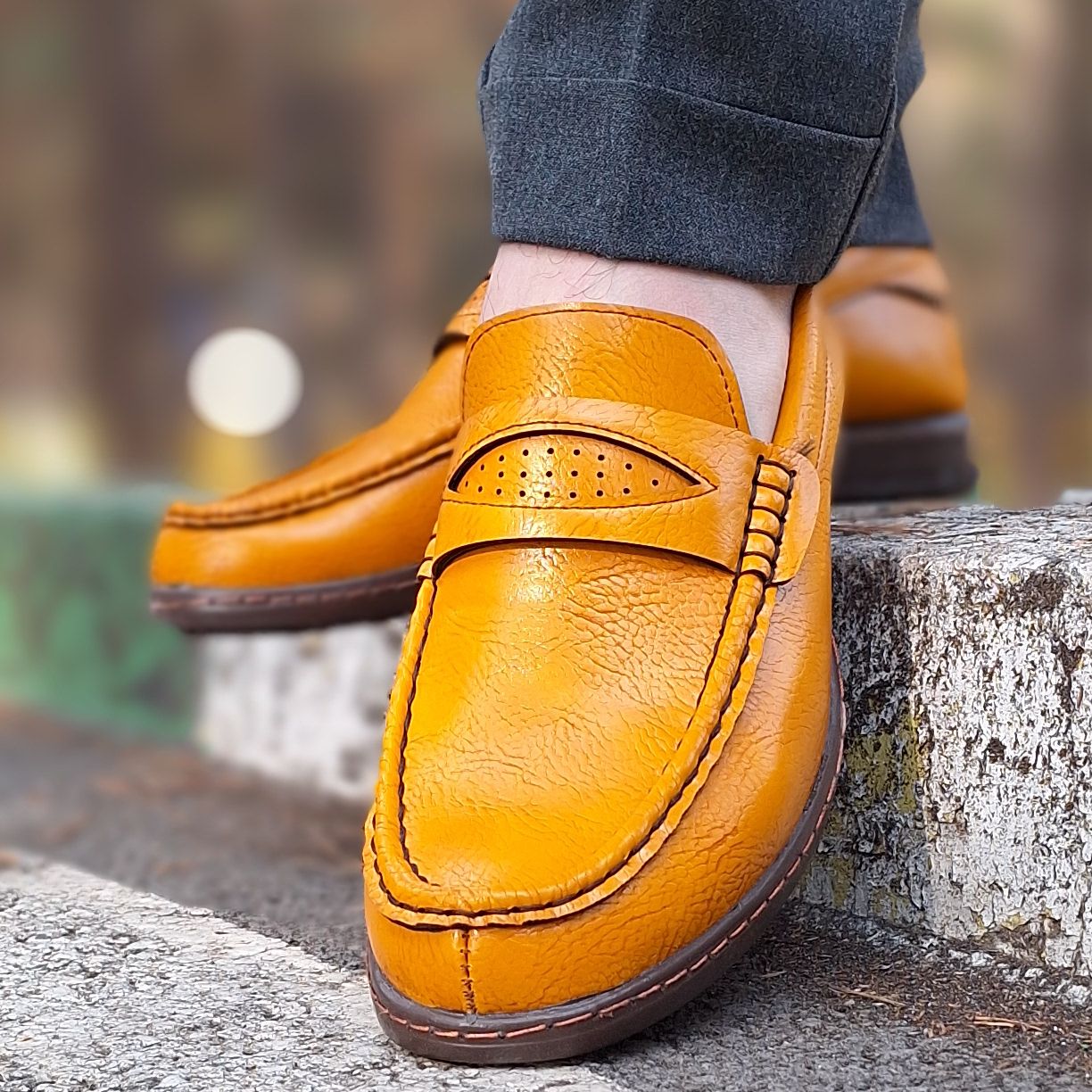 کفش کالج مردانه مدل 16574 - - 6