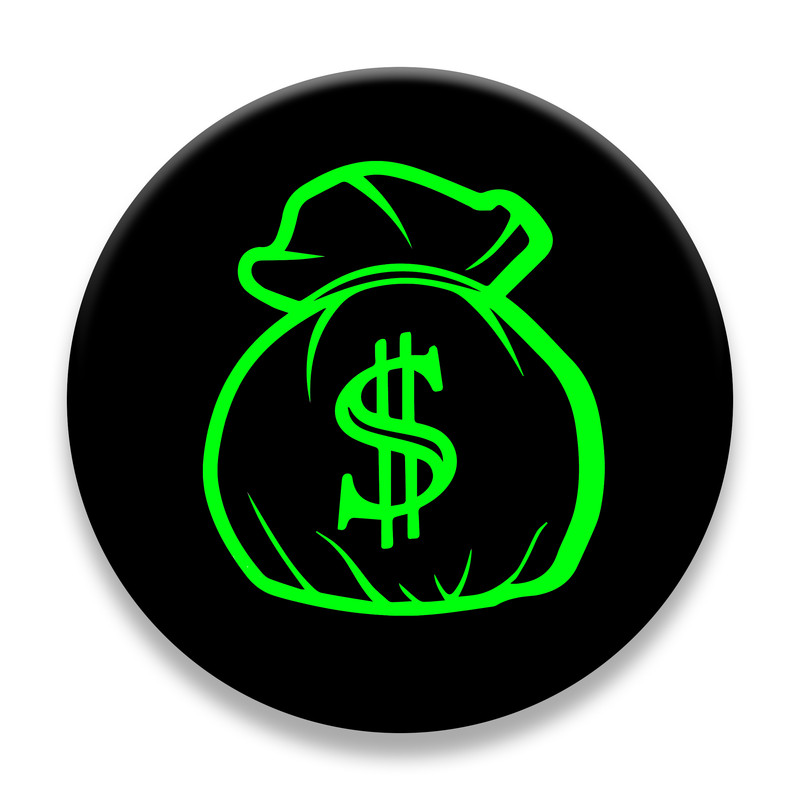  برچسب موبایل مای سیحان مدل Money Bag مناسب برای پایه نگهدارنده مغناطیسی 