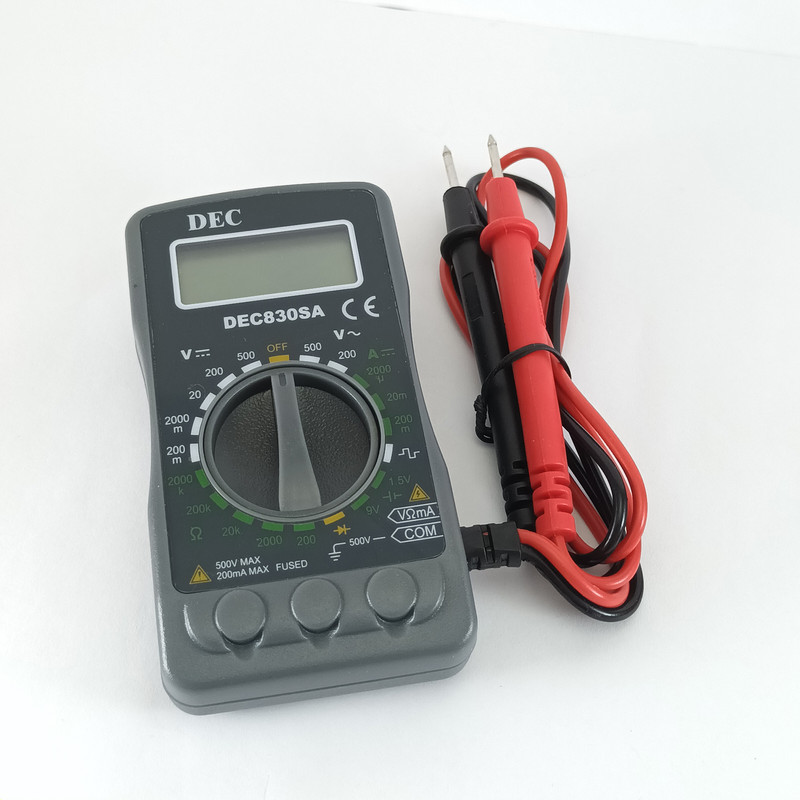 مولتی متر دیجیتال دی ای سی مدل DEC830SA