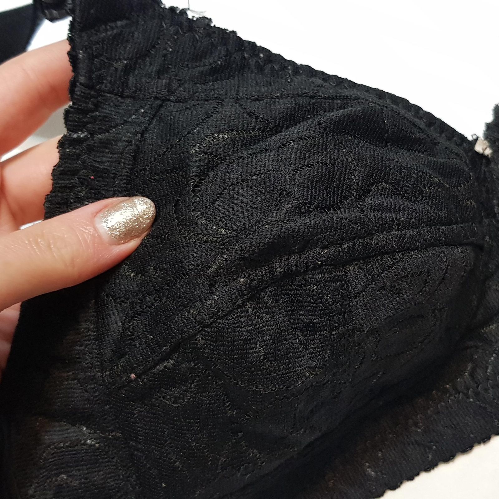 سوتین زنانه ماییلدا مدل بدون فنر کد 5053 رنگ مشکی -  - 4