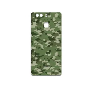 MAHOOT Army-Green-Pixel Cover Sticker for Huawei P9