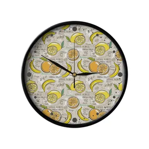 ساعت دیواری مدوپد طرح ویتامین مدل PAT00283