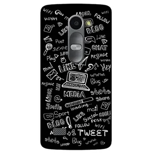 Megafone Social Media 1898 Cover For LG Leon