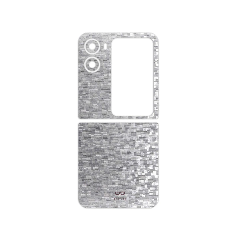 برچسب پوششی ماهوت مدل Silver-Silicon مناسب برای گوشی موبایل اپو Find N2 Flip