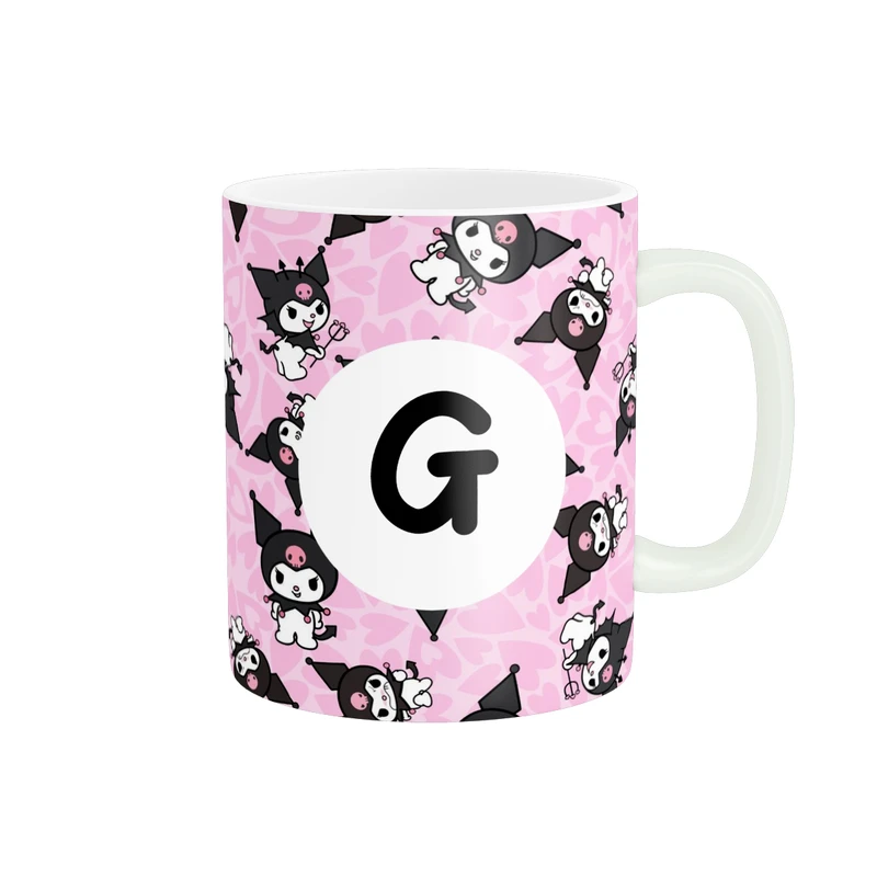  ماگ پاد آفرین مدل اسم شخصی فانتزی طرح اول اسم حرف G کد p11494