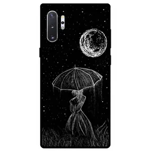 Megafone Girl and Moon 1369 Cover For Samsung Galaxy Note 10 Plus