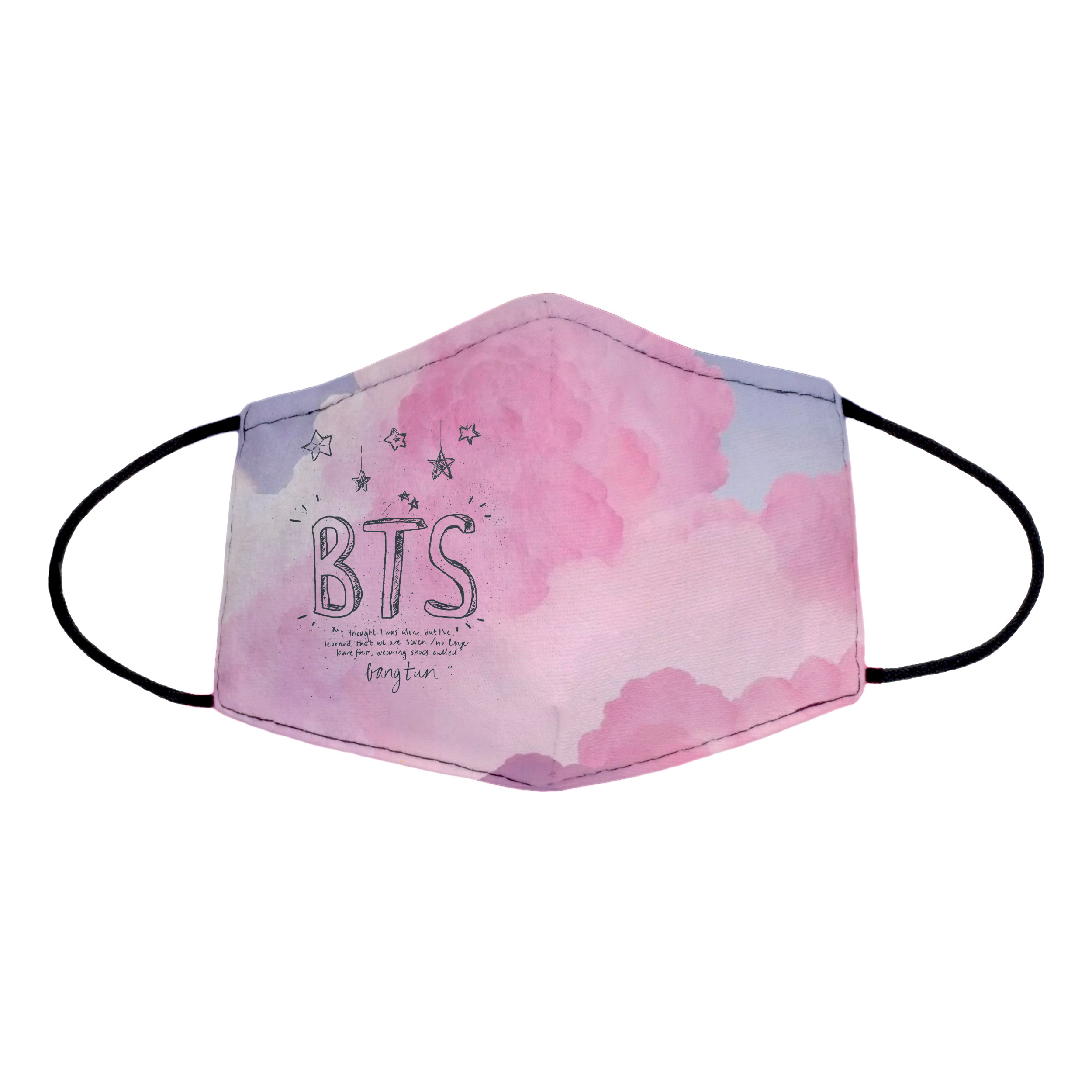 ماسک تزیینی طرح bts کد  5kb6