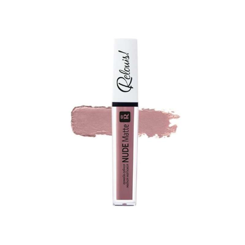 رژ لب مایع رلوییز مدل Cold Rose Nude شماره 10 رژ لب مایع رلوییز مدل Cold Rose Nude شماره 10