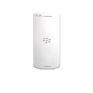 MAHOOT Metallic-White Cover Sticker for BlackBerry Porsche Design P9982