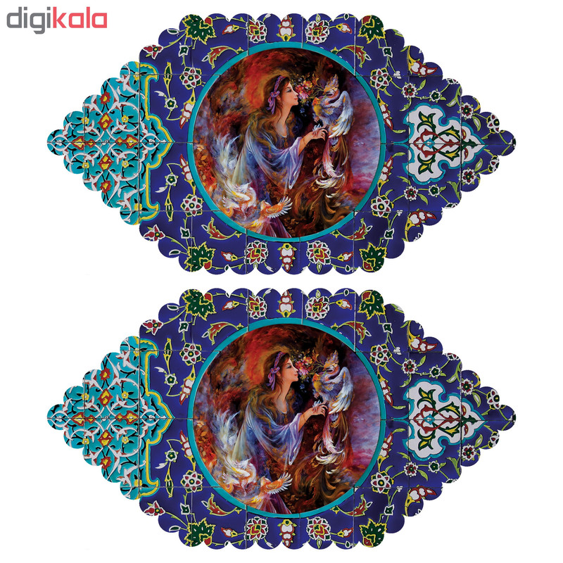 ست رومیزی 2 تکه مدل T5-42419