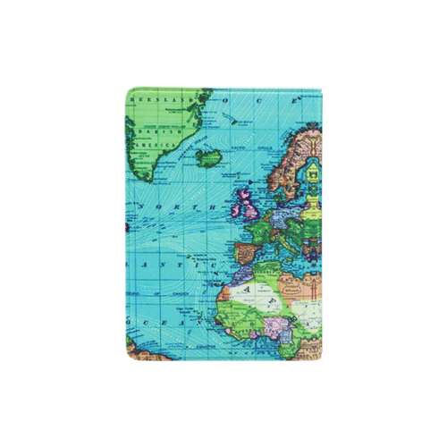 جلد پاسپورت مدل نقشه جهان کد A406