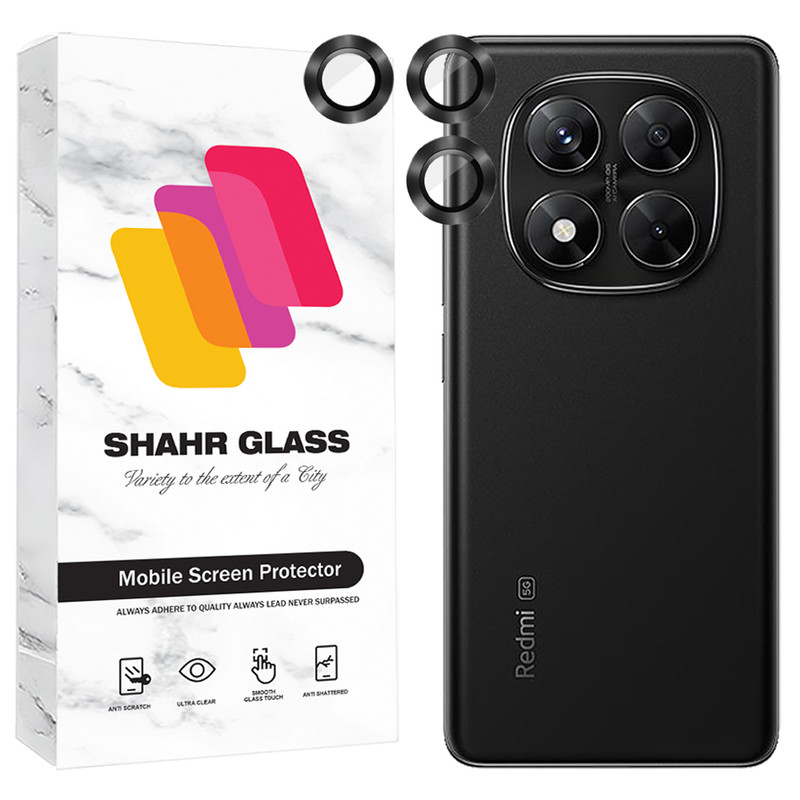 محافظ لنز دوربین شهر گلس مدل RINS20 مناسب برای گوشی موبایل شیائومی Redmi Note 14 Pro 5G / Poco X7