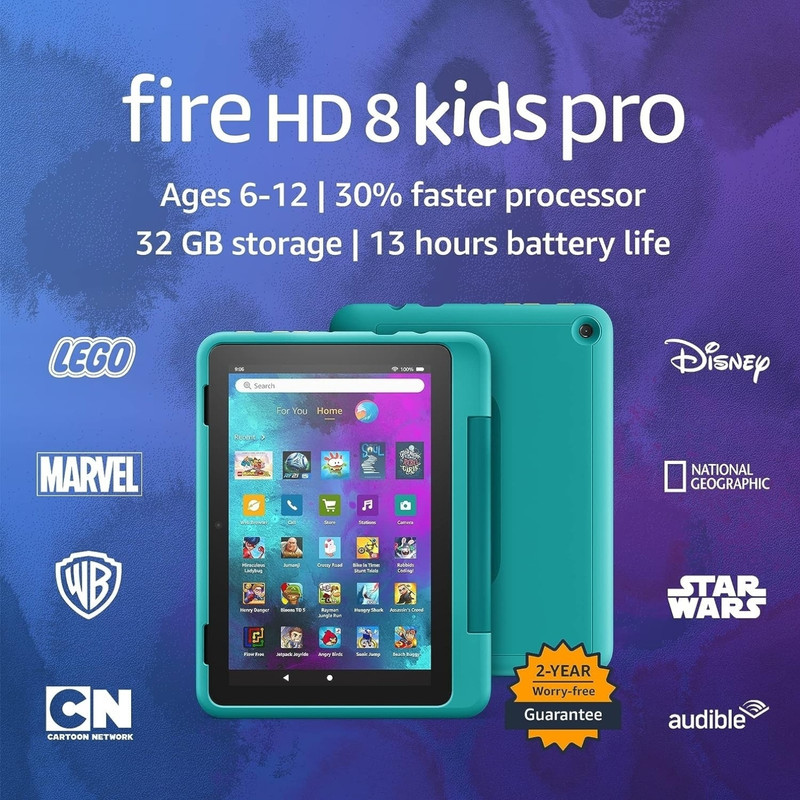 تبلت کودک آمازون مدل Fire HD 8 Kids Pro 12th Generation