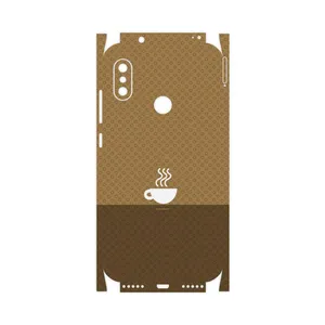 MAHOOT Minimal Cup of Coffee Icon-FullSkin Cover Sticker for Xiaomi Redmi Note 6 Pro