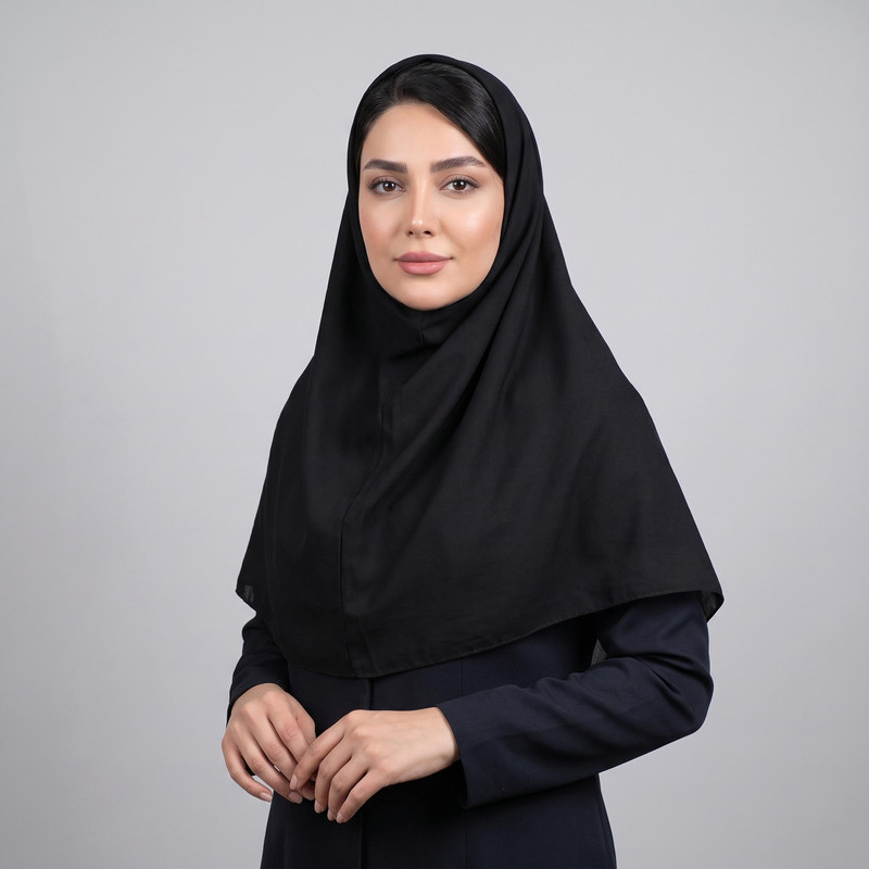 مقنعه بروجرد کد M-002 سایز 80