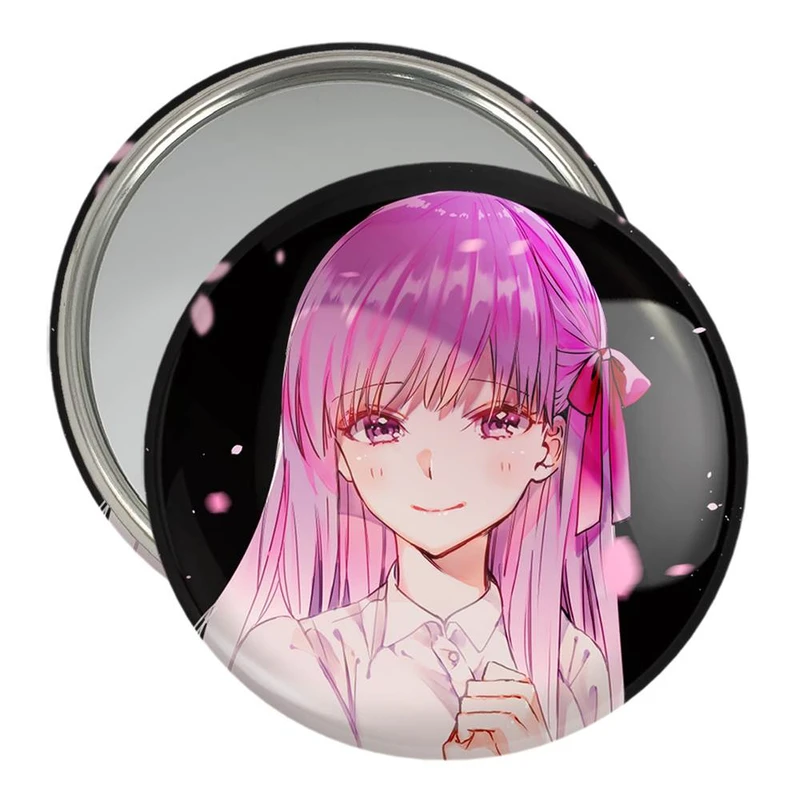 آینه جیبی خندالو مدل ساکورا انیمه فیت استی نایت Fate Stay Night  کد 22755