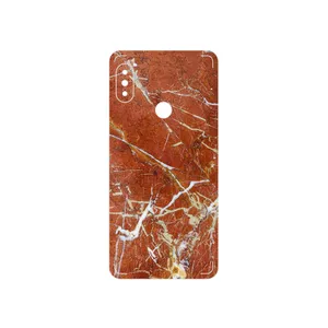 MAHOOT Red Marble Cover Sticker for Xiaomi Redmi Note 5 Pro