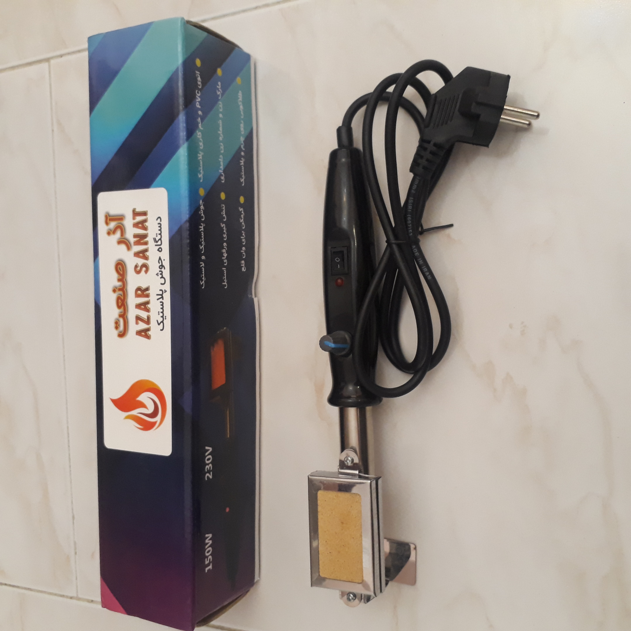 انبر برقی سرامیکی آذر صنعت مدل As 201 انبر برقی سرامیکی آذر صنعت مدل As 201