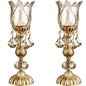 شمعدان چشمه نور مدل CA2938/1TL بسته دو عددی