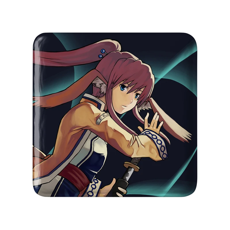 پیکسل خندالو طرح بازی Utawarerumono مدل مربعی کد 35396