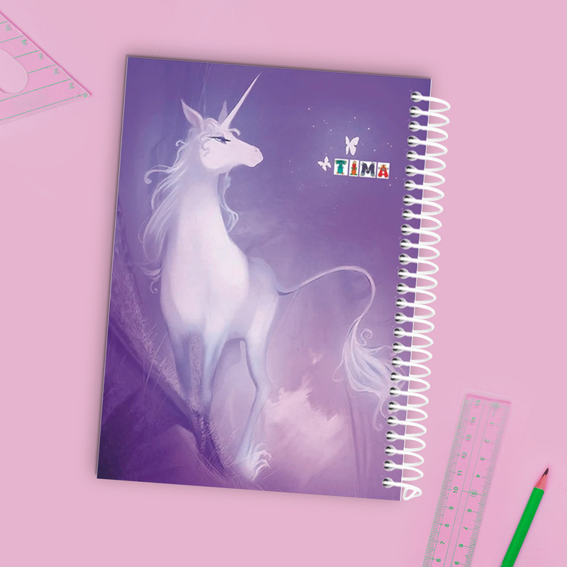 دفتر مشق 50 برگ تیما مدل حاشیه دار کد Un