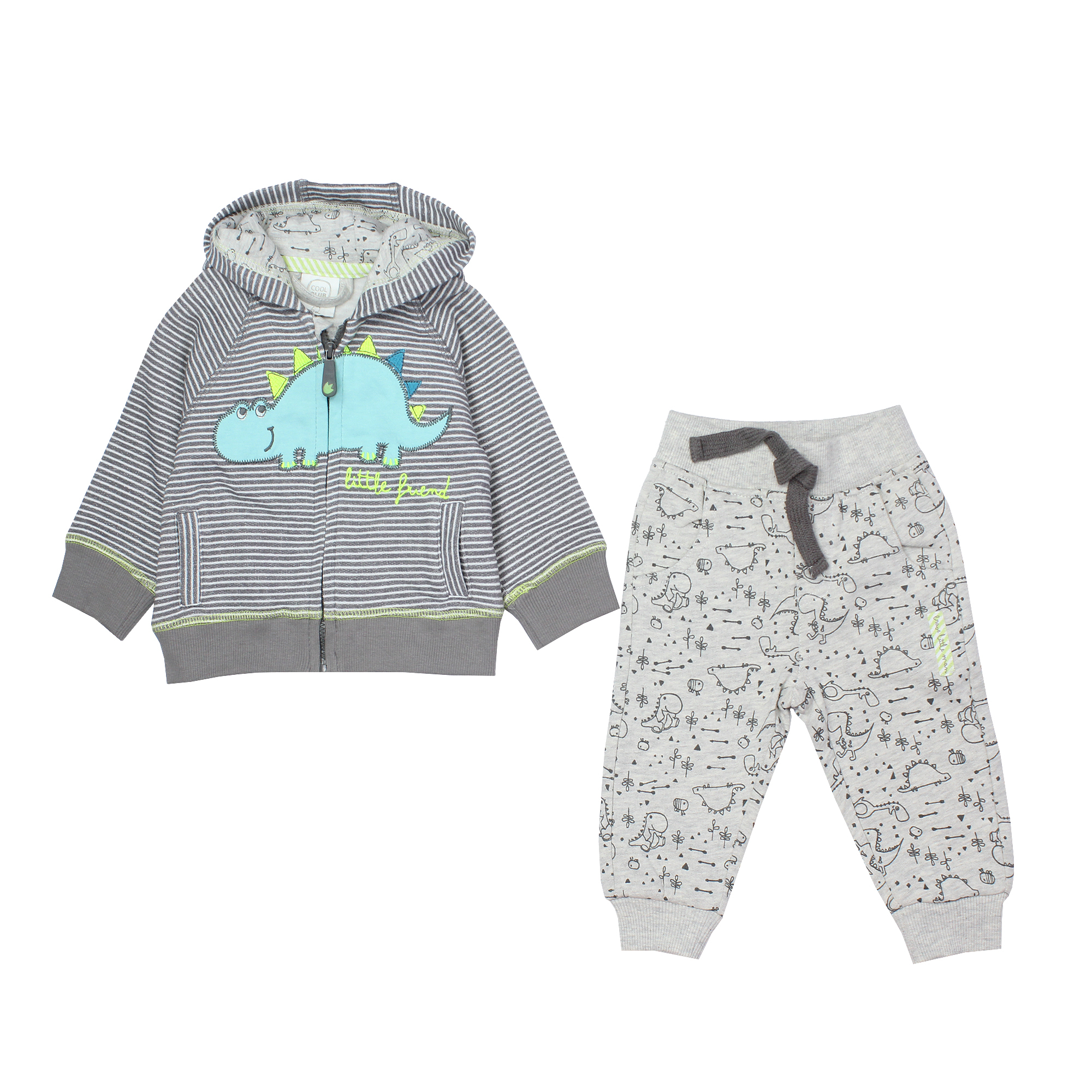 ست سویشرت و شلوار نوزادی کول کلاب مدل 140125800