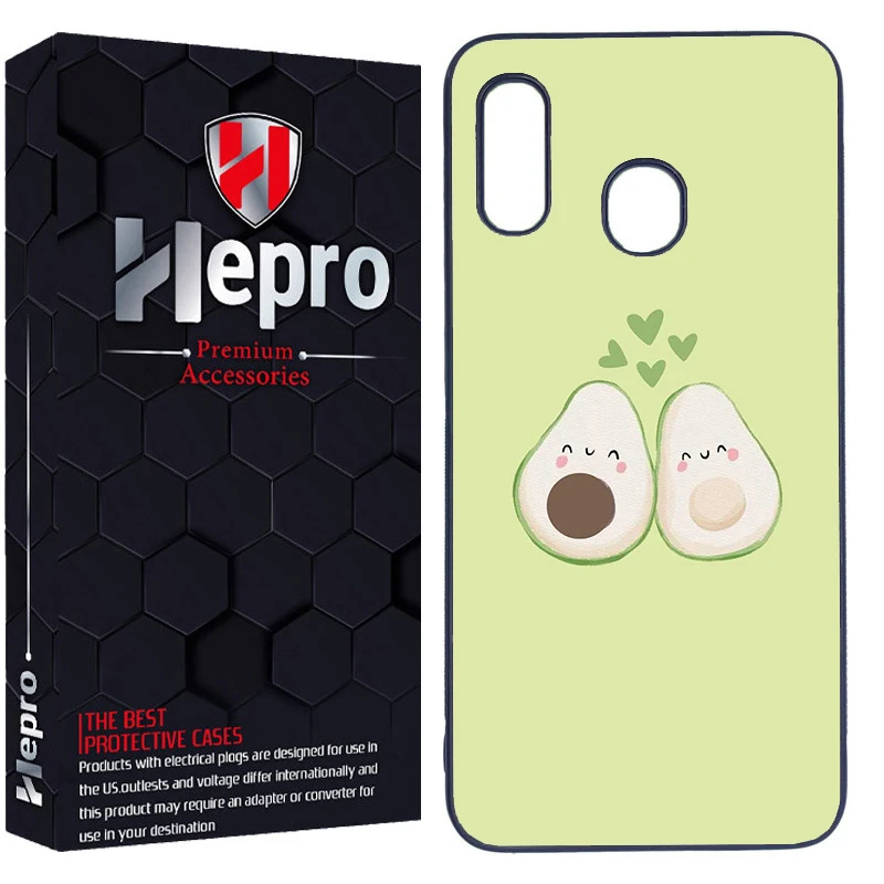 کاور هپرو طرح اووکادو کد Dimo-937 مناسب برای گوشی موبایل سامسونگ Galaxy A20/A30