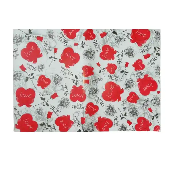 کاغذ کادو مدل LOVE بسته 5 عددی