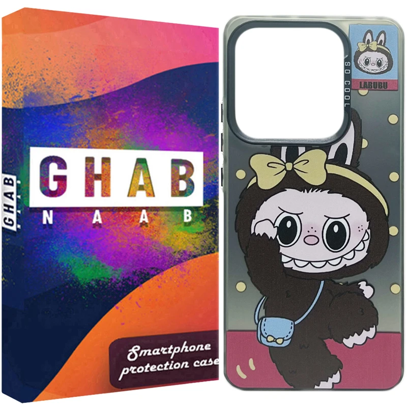 کاور قاب ناب مدل Socool طرح Labubu 04 مناسب برای گوشی موبایل شیائومی Redmi Note 13 Pro 4G / Note 14s / Poco M6 Pro 4G
