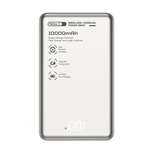 پاوربانک توتو مدل pd108 ظرفیت 10000 میلی‌آمپر ساعت