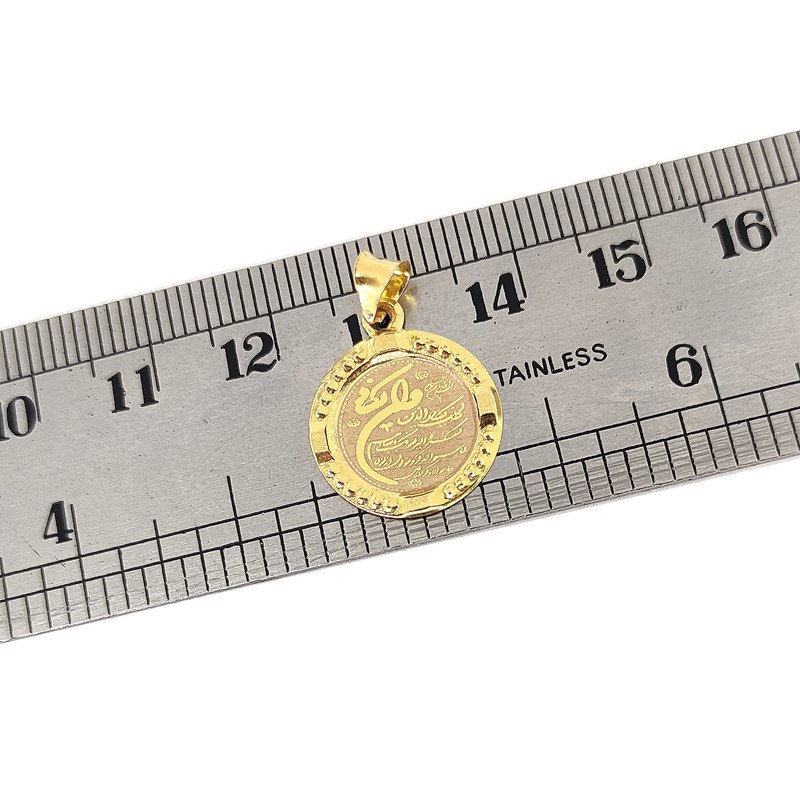 آویز گردنبند طلا 18 عیار طلا و جواهرسازی افرا مدل ون یکاد 065060