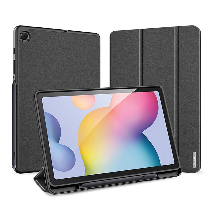 کیف کلاسوری دوکس دوکیس مدل Tri-Fold مناسب برای تبلت سامسونگ Galaxy Tab S6 Lite