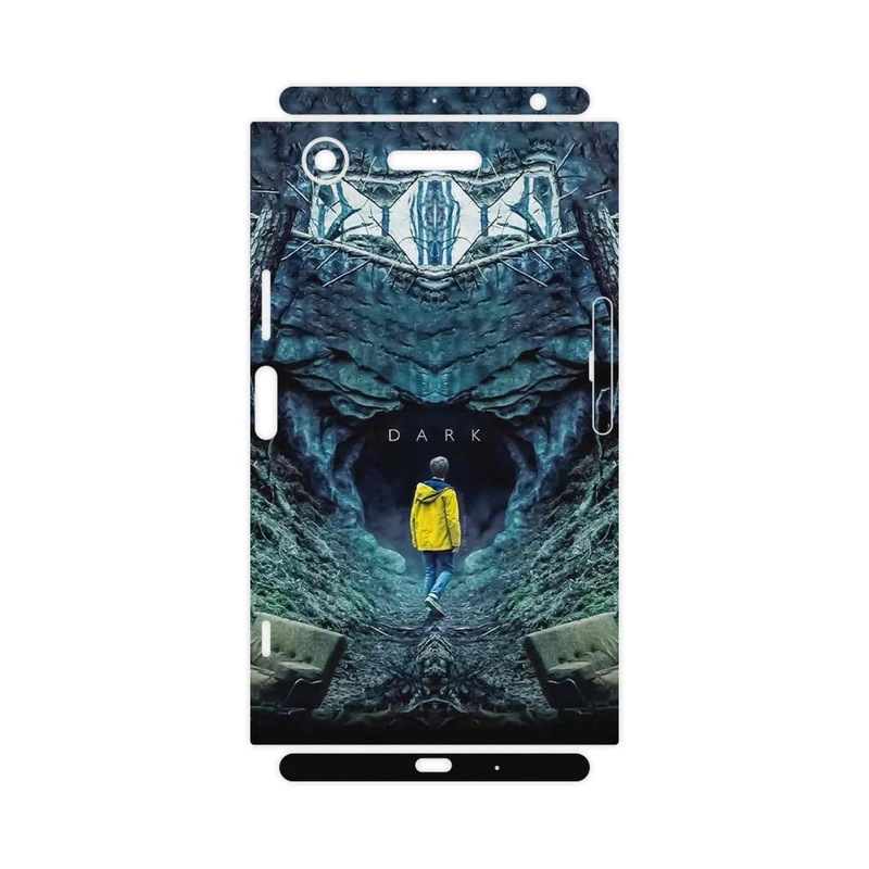 برچسب پوششی ماهوت مدل Dark-FullSkin مناسب برای گوشی موبایل سونی Xperia XZ1