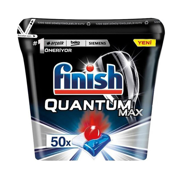 نقد و بررسی قرص ماشین ظرفشویی فینیش مدل Quantum Max بسته 50 عددی توسط خریداران