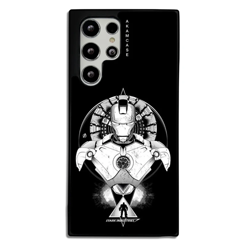کاور آکام مدل AMCWSGS22U-IRON MAN12 مناسب برای گوشی موبایل سامسونگ Galaxy S22 Ultra