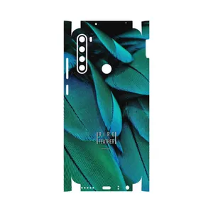 MAHOOT Green Feather-FullSkin Cover Sticker for Xiaomi Redmi Note 8T