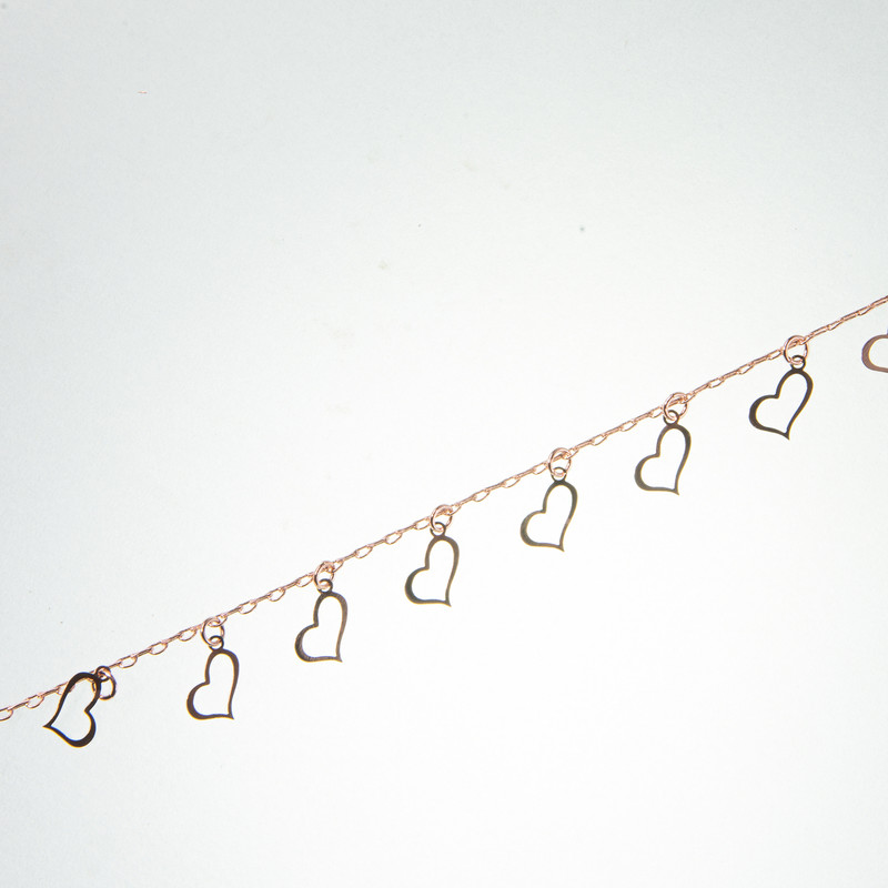 پابند زنانه طرح قلب کد RKH_426