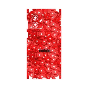 MAHOOT Youtube-FullSkin Cover Sticker for Motorola Moto G54