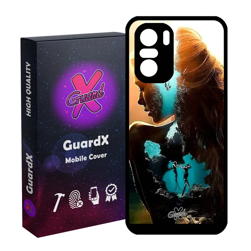کاور گارد ایکس طرح Girl مدل Glass10138 مناسب برای گوشی موبایل شیائومی Poco F3/MI 11X/MI 11X Pro/Redmi K40/K40 Pro