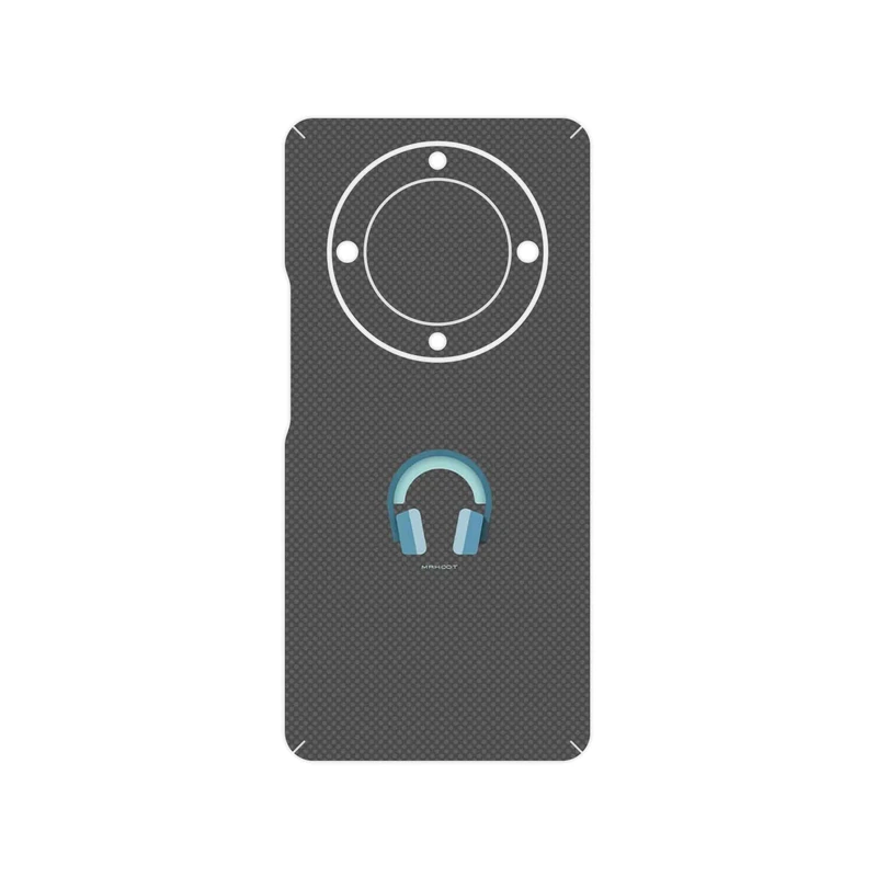 برچسب پوششی ماهوت مدل Minimal Headphone Icon مناسب برای گوشی موبایل آنر Magic 5 Lite