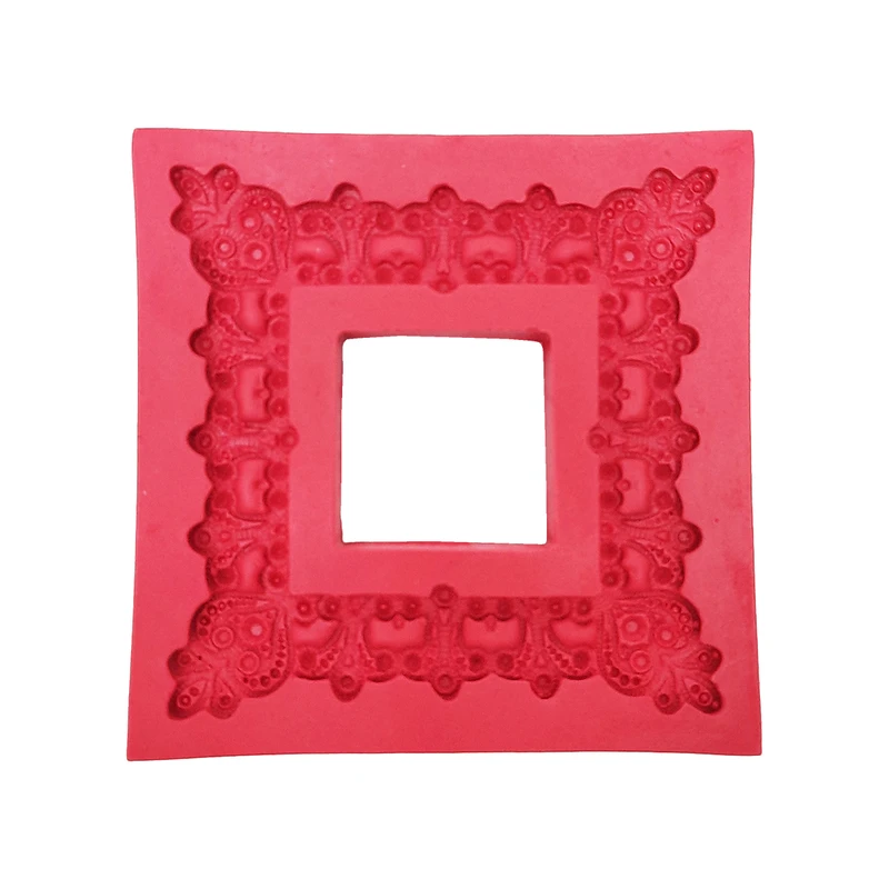 قالب فوندانت سورنا پارت طرح مربع کد Mhr-452