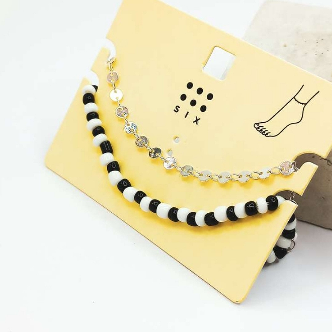 پابند زنانه سیکس مدل HB 199 مجموعه 2 عددی پابند زنانه سیکس مدل HB 199 مجموعه 2 عددی