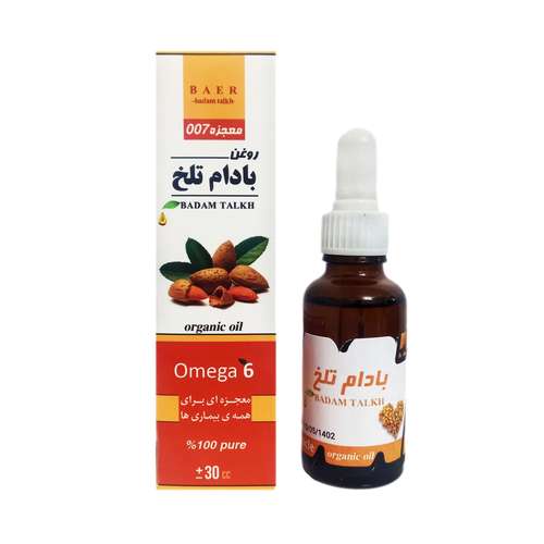 روغن بادام تلخ معجزه مدل 005 حجم 30 میلی لیتر