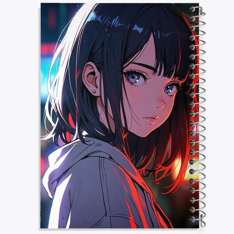 دفتر ژورنال نویسی 50 برگ خندالو مدل نقطه ای طرح دخترانه کد N2147