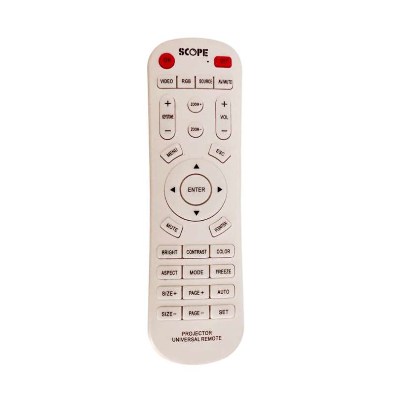 ریموت کنترل پروژکتور اسکوپ مدل R3 ریموت کنترل پروژکتور اسکوپ مدل R3
