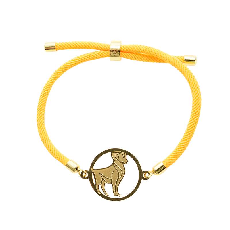 دستبند زنانه دلنار گالری مدل آسانسوری کنفی مدل نماد تولد فروردین