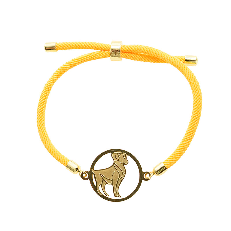 دستبند زنانه دلنار گالری مدل آسانسوری کنفی مدل نماد تولد فروردین