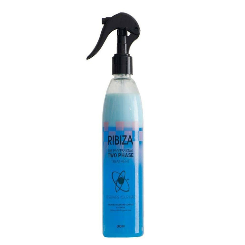 اسپری دوفاز مو ریبیزا مدل KERATIN COMOLEX حجم 300 میلی لیتر