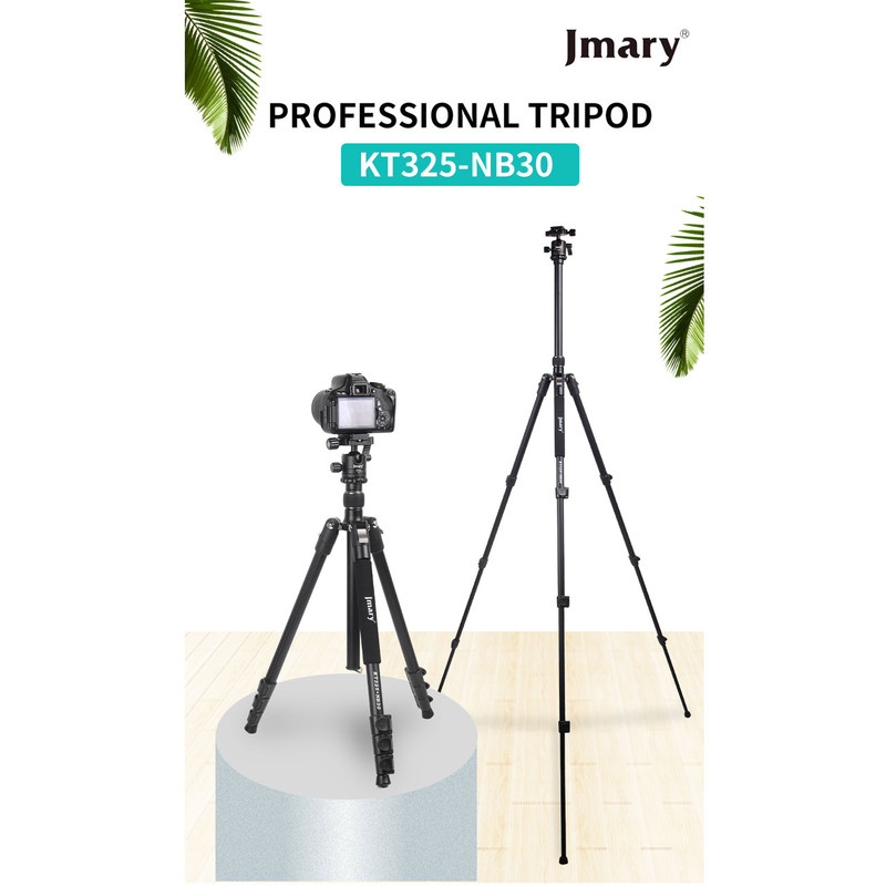 سه پایه دوربین جی ماری مدل KT325+NB30 3