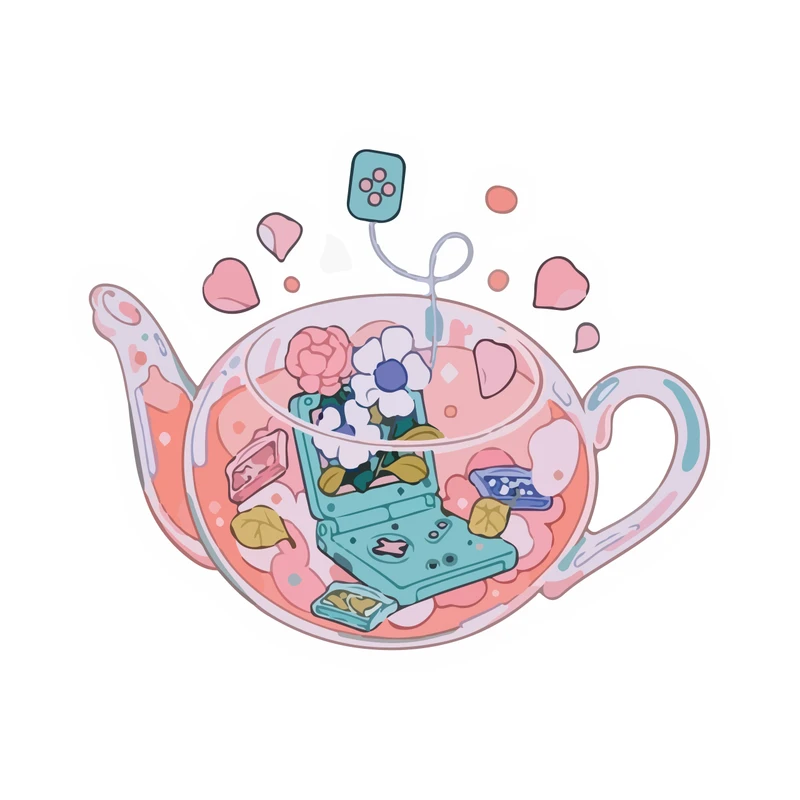 برچسب لپ تاپ پویا مارکت طرح قوری کد 820